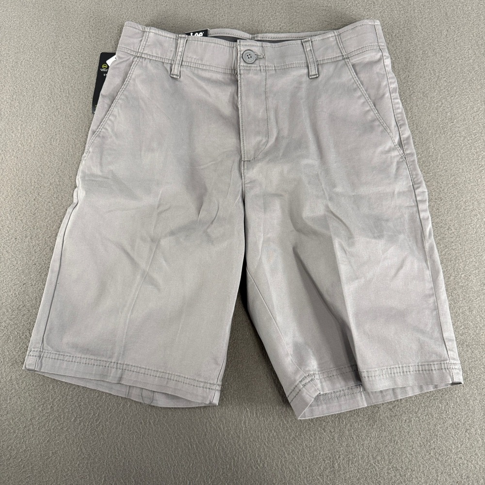 Lee Extreme Motion Shorts Mens Size 30 Iron Gray Casual 104183506